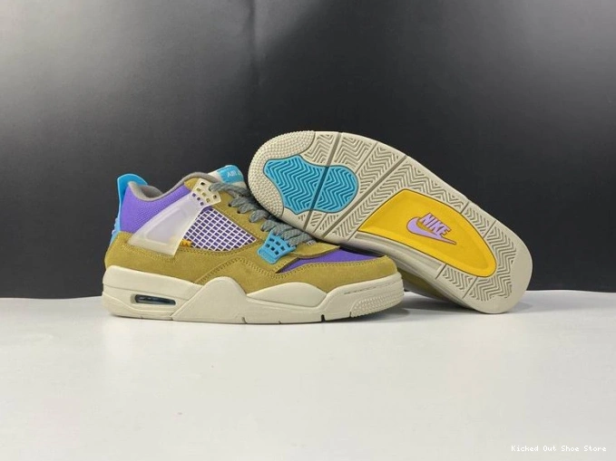 Kick Theory x Union Moss DJ5718-300 Desert Air 4 SP Jordan 0822